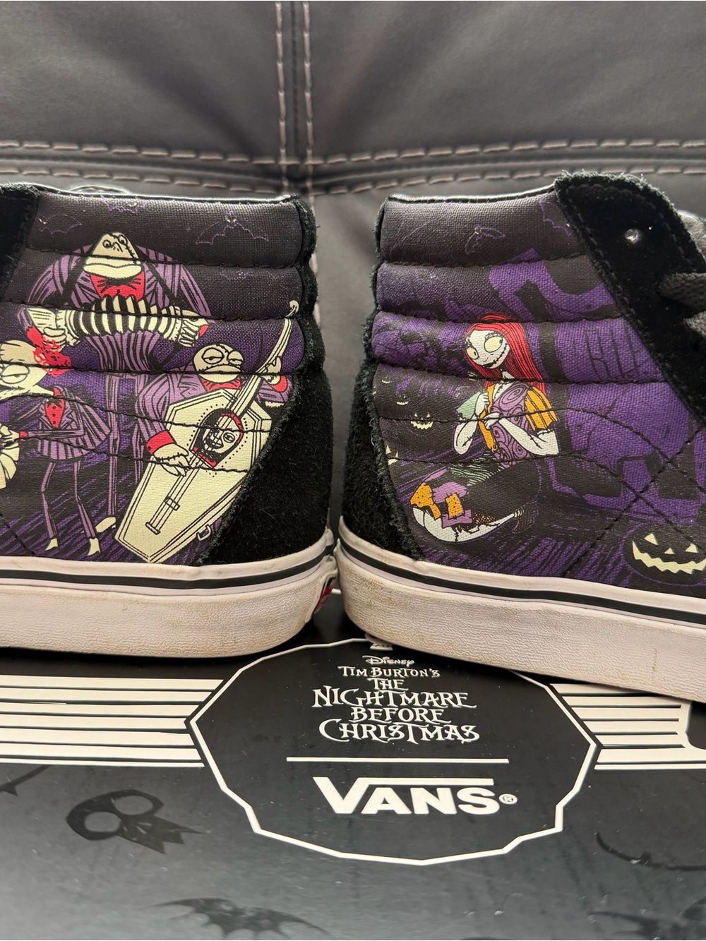 Vans Sk8-Hi Disney Jacks Lament/Nightmare Before Christmas High-Top Sneakers